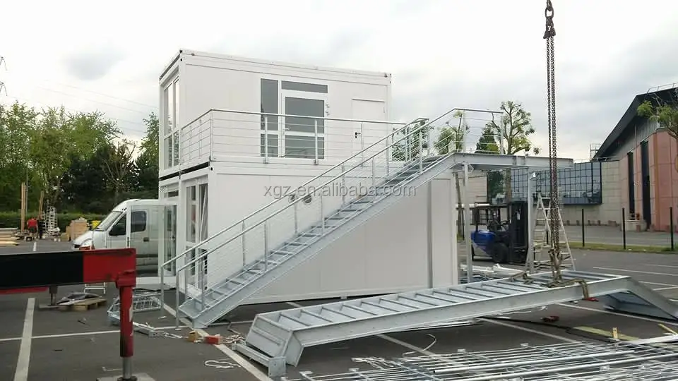 combined 20ft container house for Belgium
