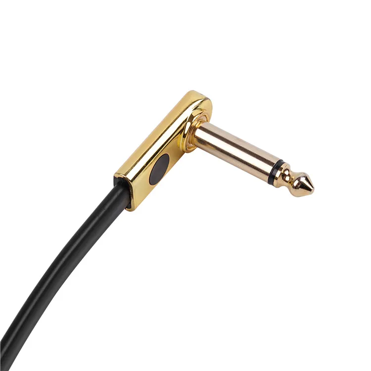 High Quality Gold Plated 24awg Guitar Effect Pedal Bass Patch Cable