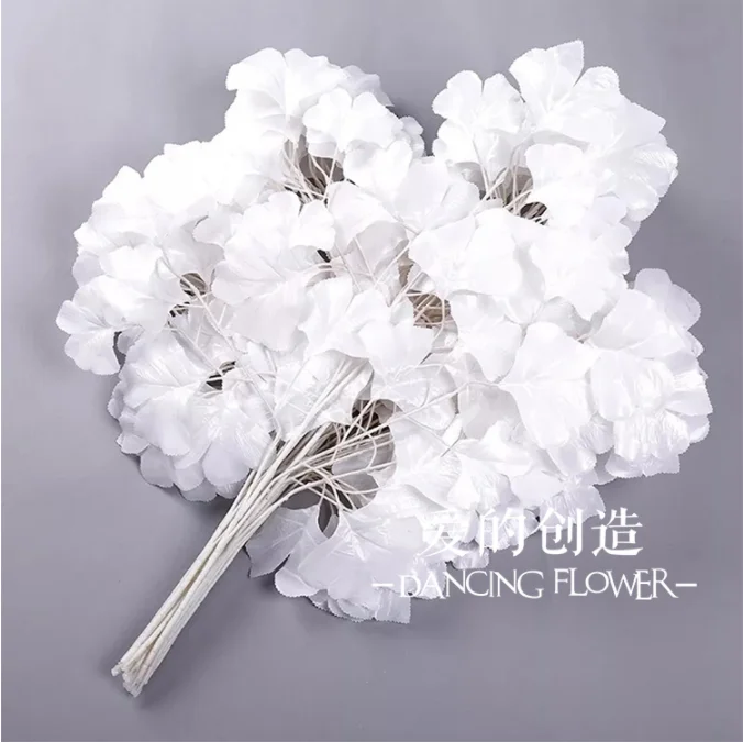 White Artificial Leaves For Wedding Decor Buy Artificial Leave,Photo