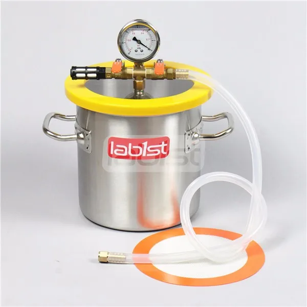 Vc20s,2 Gallon Industrial Vacuum Chamber,Silicone Resin Extracts Epoxy