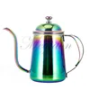 best-selling rainbow plating 450ml coffee pots
