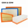 TOP OEM ODM Competitive Price Universal Filtro De Aire Cone Cartridge Panel High Flow Vehicle Pleated Car Engine PU Air Filter
