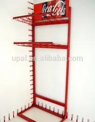 rotating nail polish wooden display rack