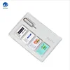 Factory supply PVC plastic micro sd card case