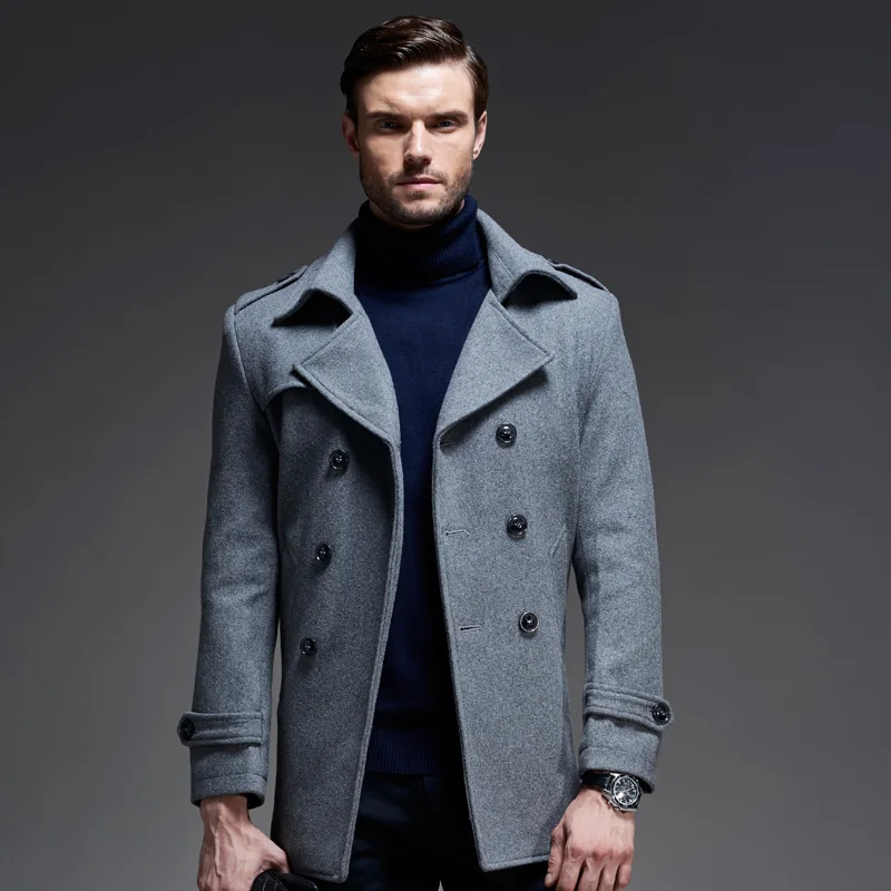 Men's Navy Pea Coat Different Styles Of Peacoat