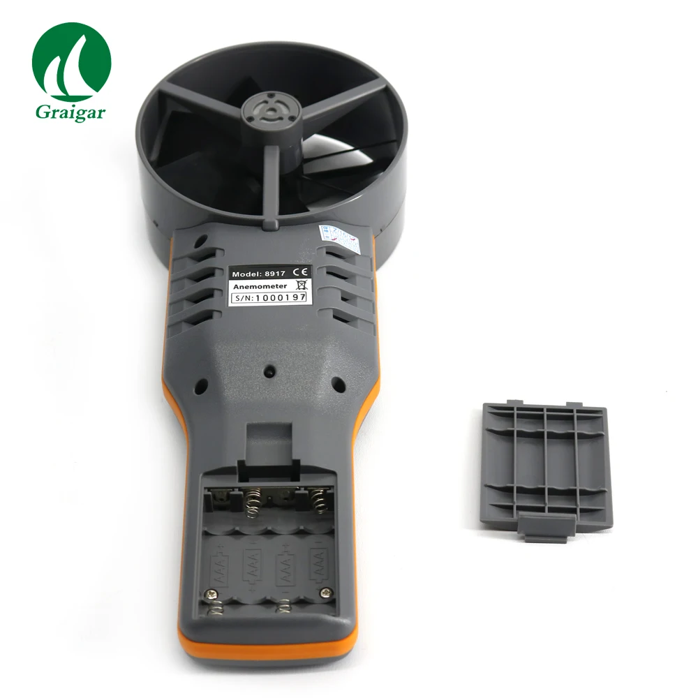AZ 8917 10cm Vane TEMP.&RH% Anemometer,Handheld Anemometer New product Price