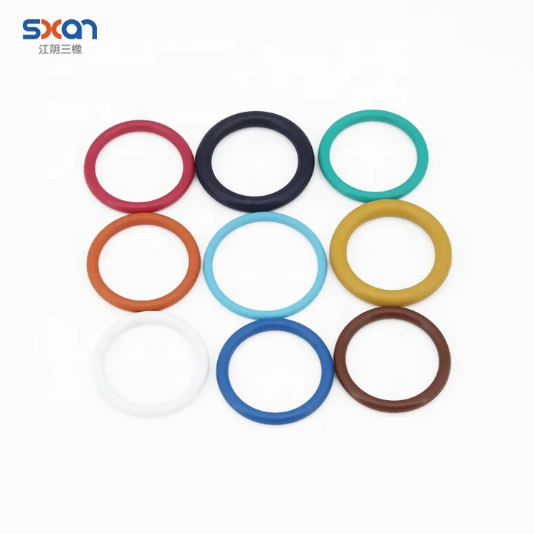 Line diameter:1.9mm) 20pcs Green FKM Rubber Airtight O-Ring Sealing ring
