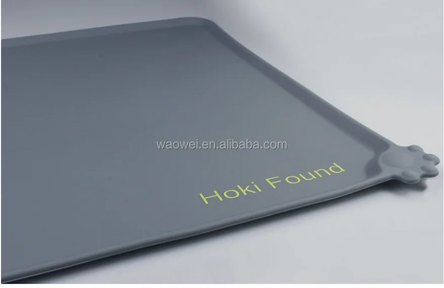 KIMHOME Silicone Food Water Feed Placemat 3 Color Cupula Feeding Mat Dog Cat - A, , large