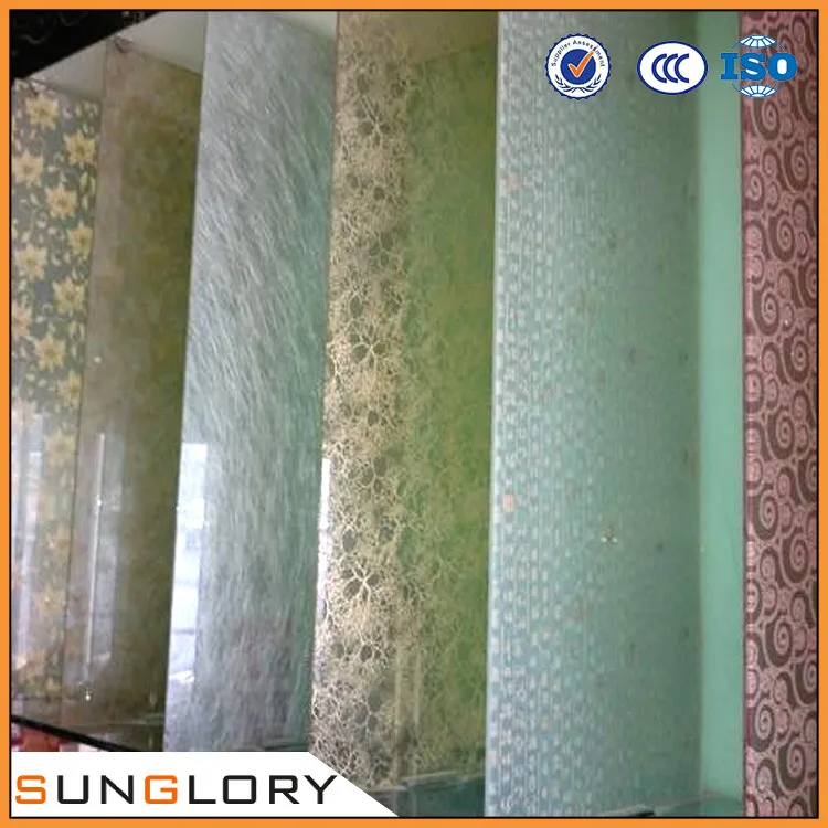 6+6mm Tempered Laminated Texture Glass,Decorative Glass Panels Buy