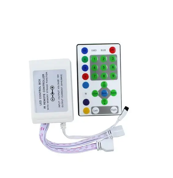 DC12V LED Strip RGB controller IR 25 KeyS Led Strip Running Light Remote Controller