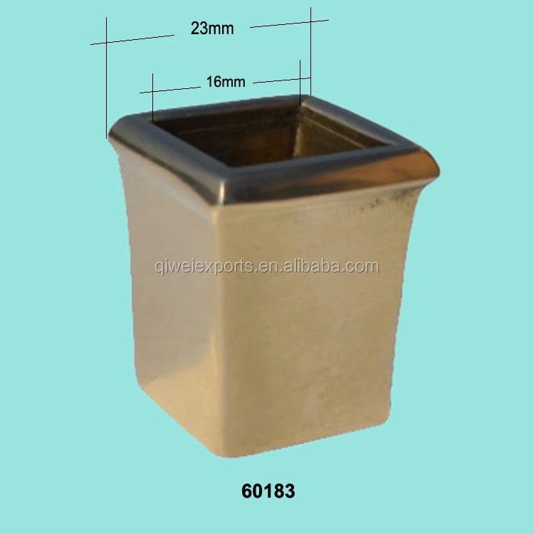 60183 brass square cup