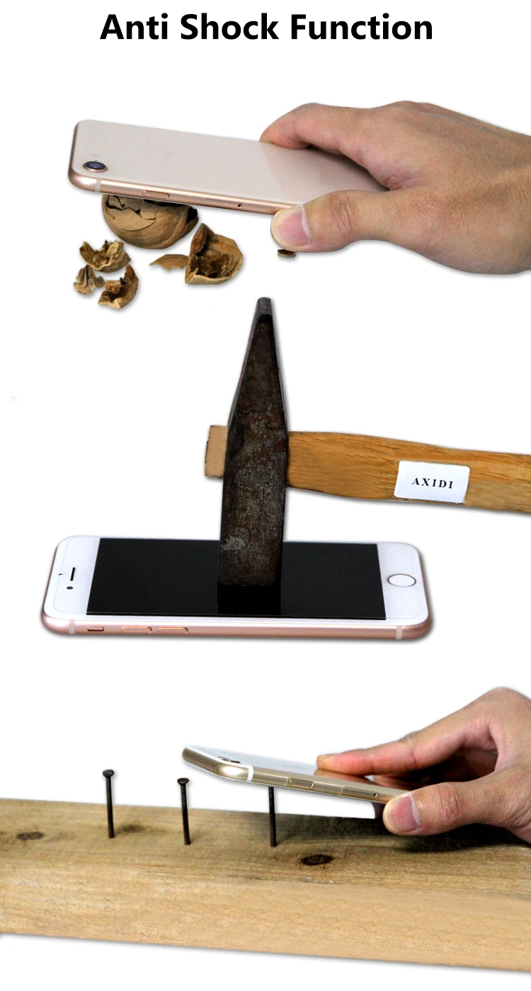 Amazon Gold Supplier Nanoshield Anti Scratch TPU Film Full Glue Anti Shock Screen Protector For iPhone X