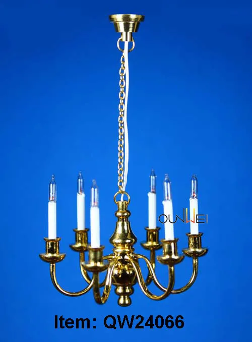 112 Scale Brass Dollhouse Miniature Chandeliers Buy Doll House