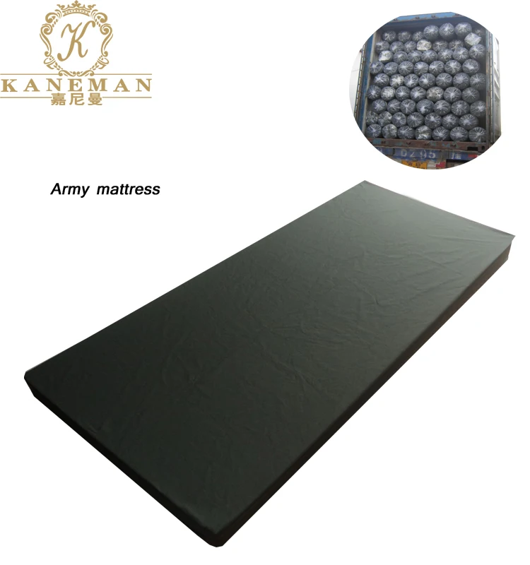 China Manufacturer Offer Military Vacuum Roll Packed Refugee Camp Army Soldier Mattress Buy