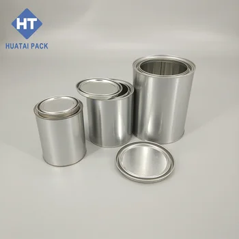 150ml /250ml/ 1 Quart/ 1 Gallon /silver Empty Metal Tin ...