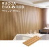 Rucca Wood Plastic Composite Wall Panel, Bathroom manufactured home wall panels 204*16mm interior wall decoration material
