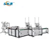 Fully automatic mask making machine with two earloop welding machine