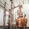 New reflux still red copper commercial alcohol distillation equipment continuous still