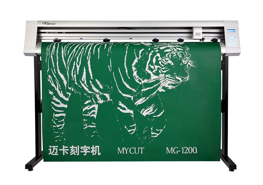 Mycut Msg1200 Servo Motor Auto Contour Vinyl Cutter Machine Optional