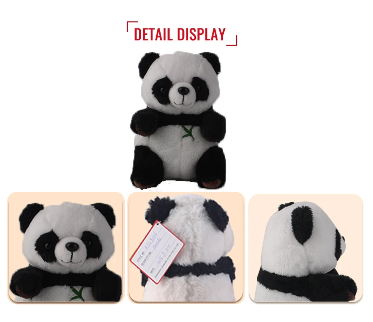 Tamano Grande Peter Oso Panda Suave Juguete Regalo Calidad De Peluche Lindo Plus 19 48cm