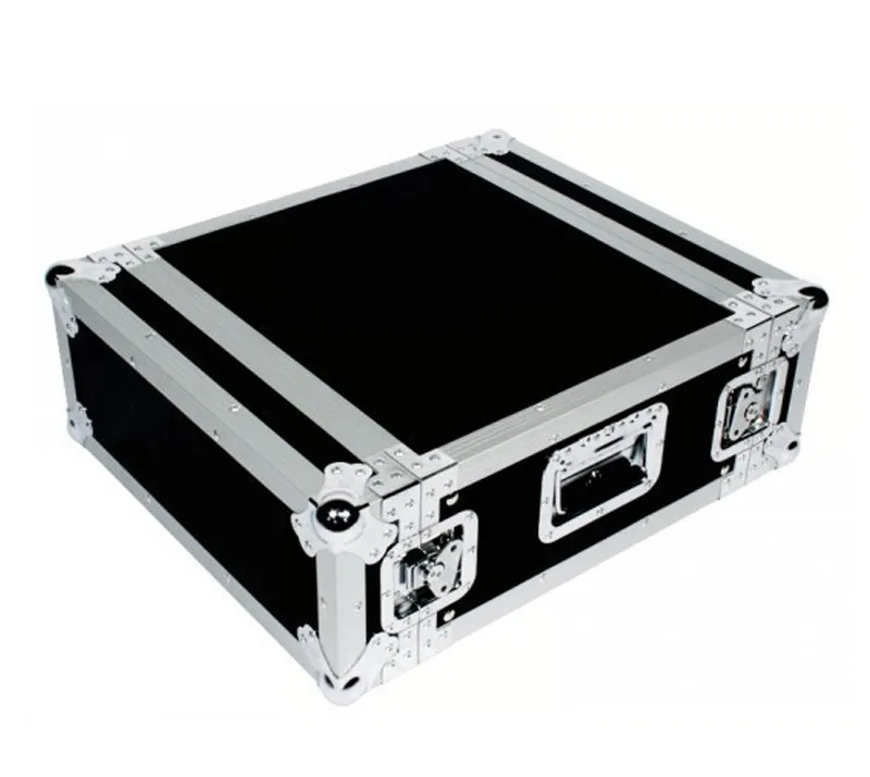 12 U handed microphone load flight case /custom stage audio microphone