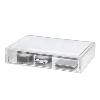 Wholesale High Quality Clear Single Clear Acrylic Storage Drawer
