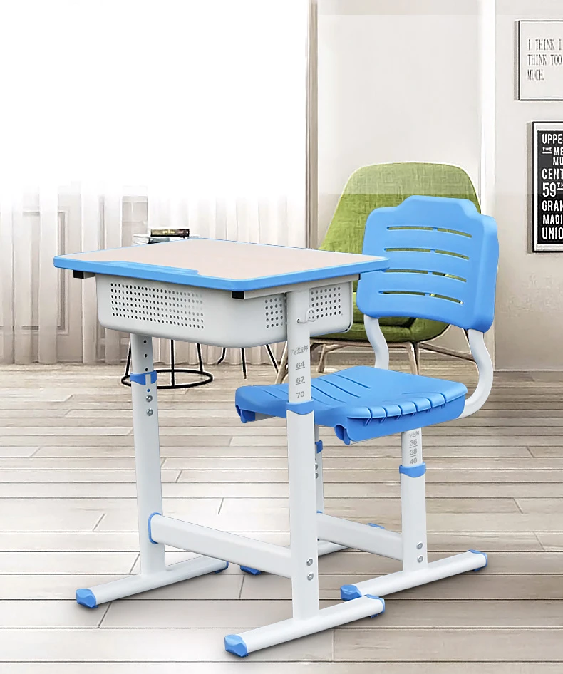 High Quality School Table And Chair Set Classroom Adjustable Cheap