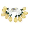 Lovely metal pineapple led string light 1.65m/10d battery operated holiday light fairy light string