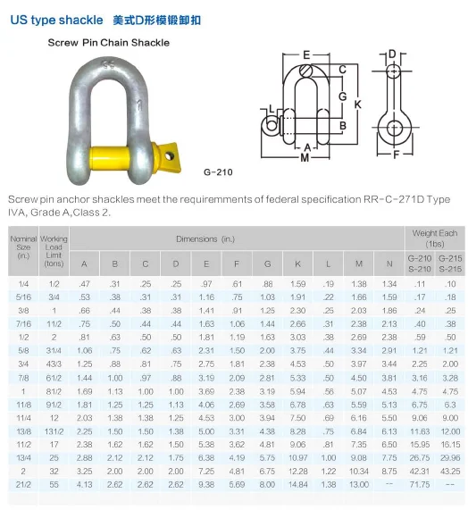 Type Shackle Hdg Or Electro Galvanized Bow Carbon Steel Stainless Steel 