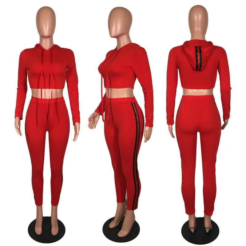 New Stripe Stitching Tracksuit For Women Two Piece Set Suit Streetwear Lady Loose Casual Sports Suit Plus Size