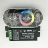 Touch 6 Key LED controller DC 12-24V iron shell controller for SMD5050 3528 RGB LED lighting strip