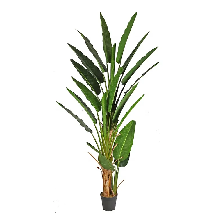 280cm Tall Indoor Artificial Traveller Plant Banana Palm Tree For