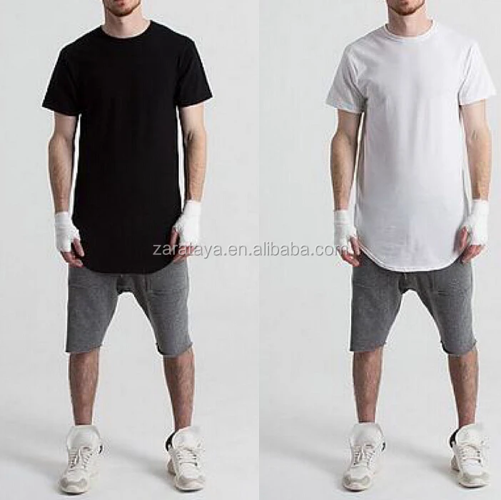 Elongated T Shirts - Men Cool Best Color Combinations