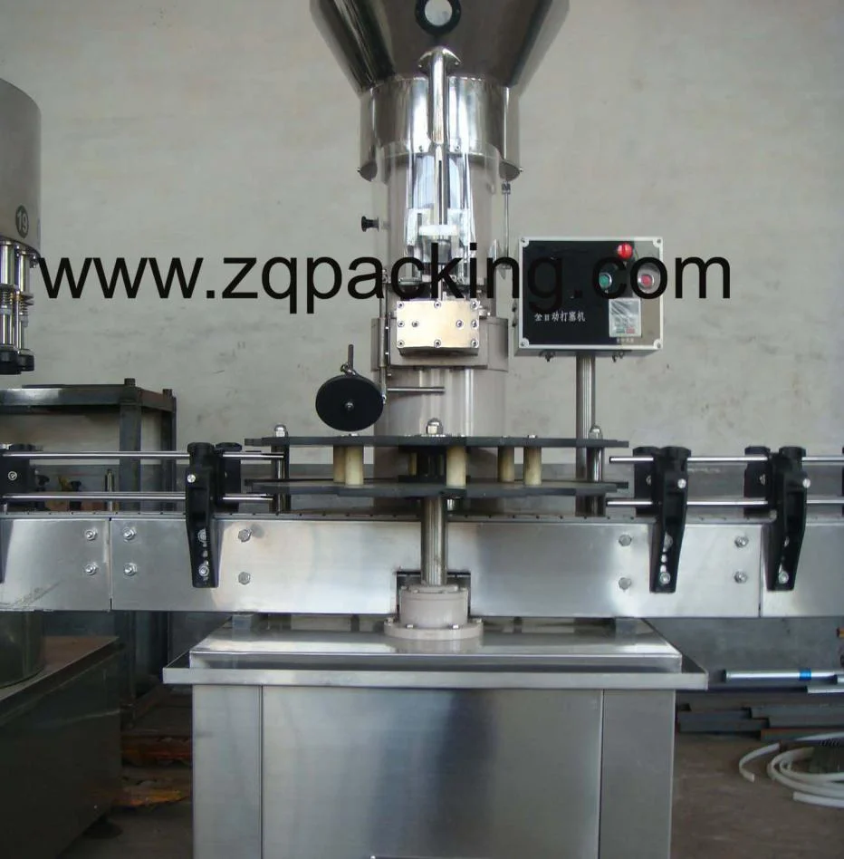 Fully Automatic Wine Bottle Corker /glass Bottle Corking Machinery