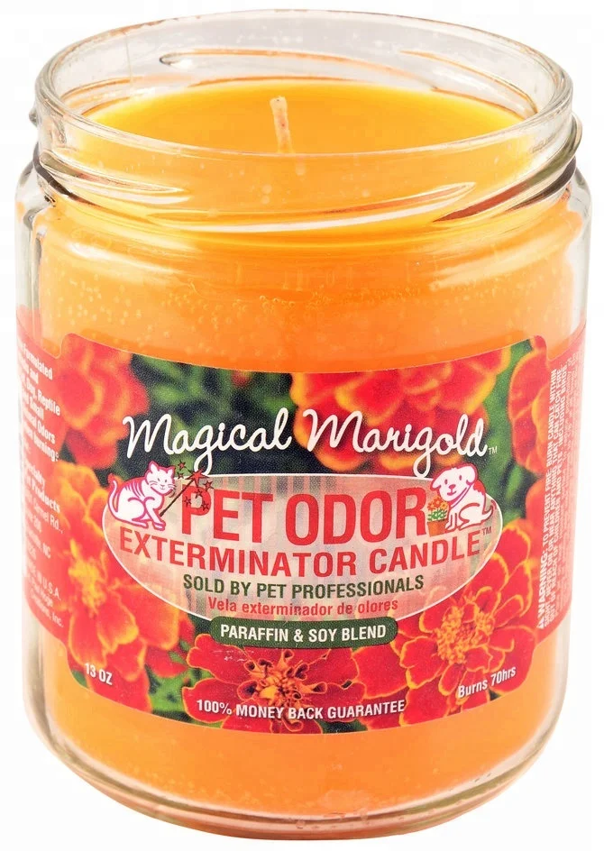 Specialty Pet Product Organic Smoke Pet Odor Eliminator Candles