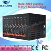 2015 low price 8 port gsm modem pool with 8 sim slots free sms software