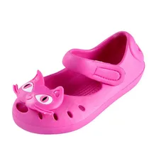 2016 special offer mini melissa girls sandals baby girl sandals toddler girls shoes summer kids flat shoes children princess red