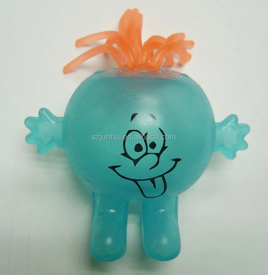 Moody Face Anti Stress Rubber Hair Ball Buy Hair Ball,Custom Anti Stress Ball,Funny Face