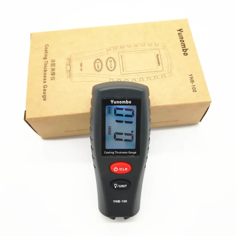 Details about   Digital Backlight LCD Film Thickness Meter Guage Car Paint Tester coating YNB100 