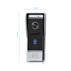 Factory Price 7inch 4 wire video doorbell intercom system with camera hand free unlock doorphone