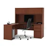 boss modern director office table design with bookcase for study (SZ-OD359)