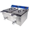 20L Snack Food Processing Equipment Electric Turkey deep Fryer Fried Chicken Machine