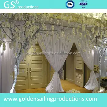 Decorative Wedding Backdrop Stand Pipe And Drape System For Sale