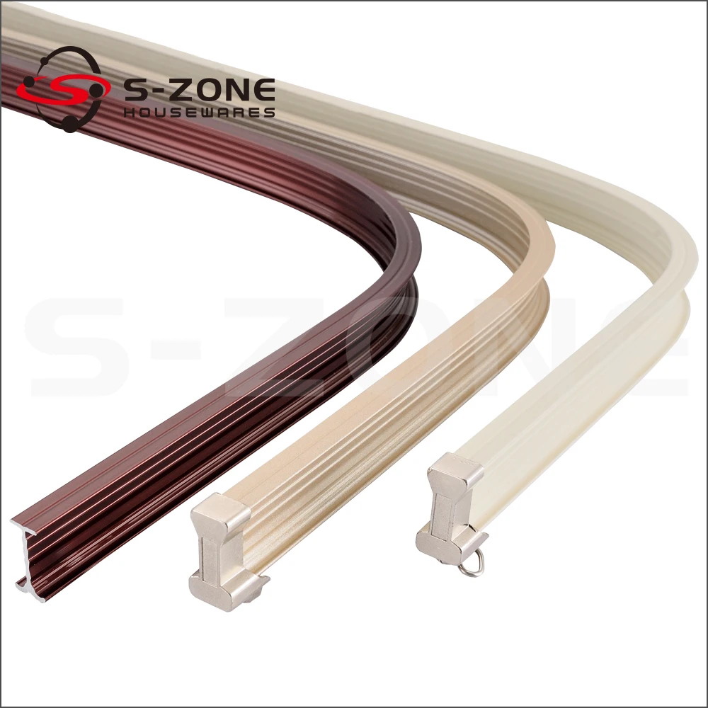 Garage Sliding Door Track Bending Curved Curtain Track - Buy Curved