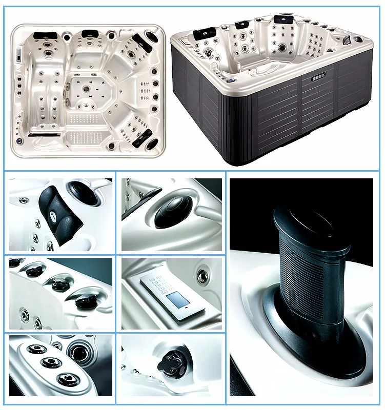 Sr829 5 Person Whirlpool Massage Plastic Hot Tub Side Panels Buy Hot