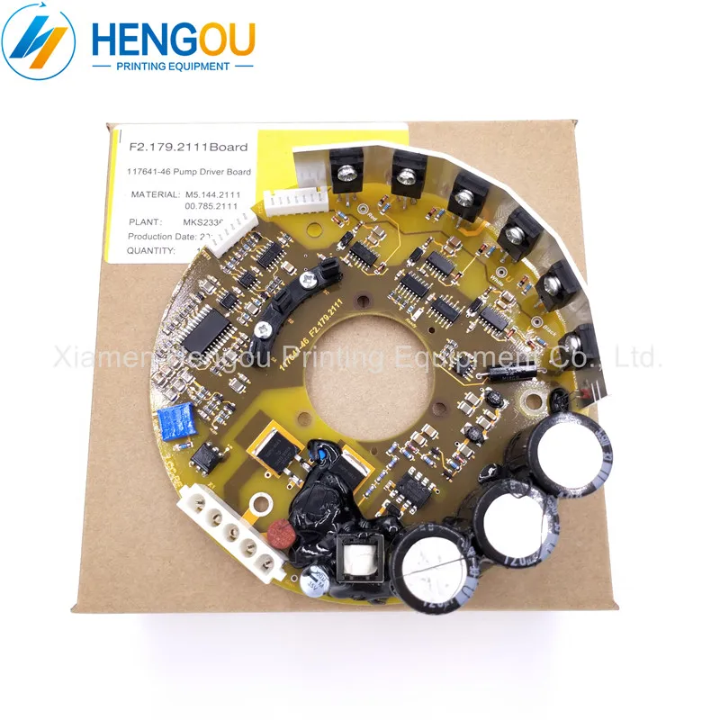 Offset Control Panel Printed Circuit Boards F2.179.2111 117641-46 Fan ...