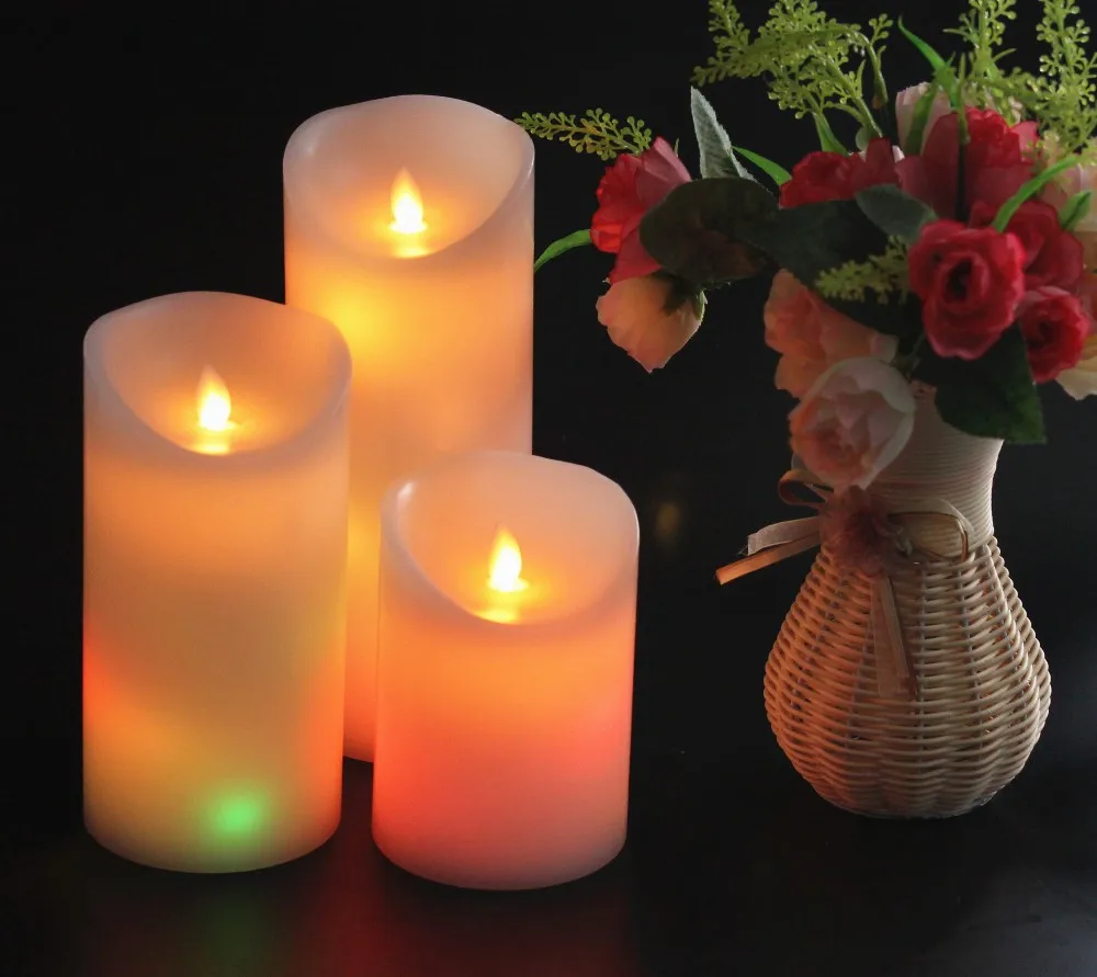 Scented Feature And Home Decoration Use Colour Changing Candle Buy