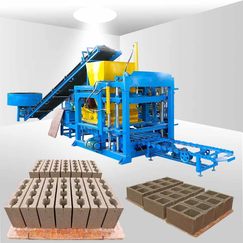 Qtj4-25 Automatic Concrete Block Making Machine In China - Buy ...