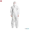 Non-woven fabric protective clothing SMS disposable coverall with factory price