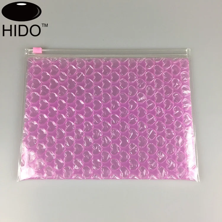 bubble ziplock pouch